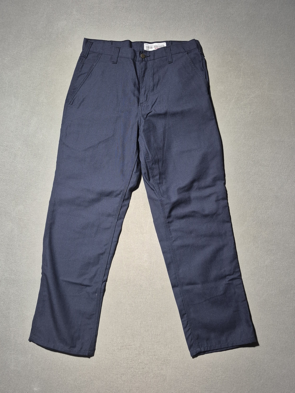 Carhartt 383-20 Mens 34x32 Navy Dungaree Fit Carpenter Work Pants NEW